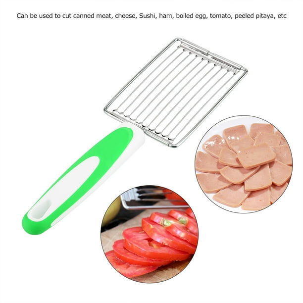Tomato Slicer Cutter Stainless Steel Egg Chopper Fruit Cheese Tool Serrated LI Tomato Slicer Cutter Stainless Steel Egg Chopper Fruit Cheese Tool Serrated LI